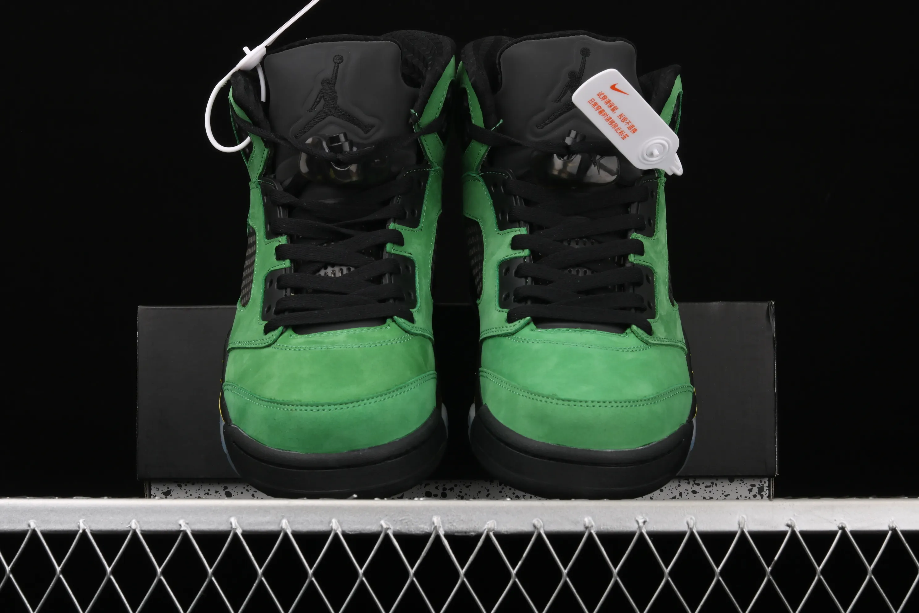 All categories Air Jordan Jordan series basketball shoes Air Jordan 5 Air Jordan 5 SE "Oregon Ducks" AJ5 Joe 5 Oregon Apple Green CK6631-307
